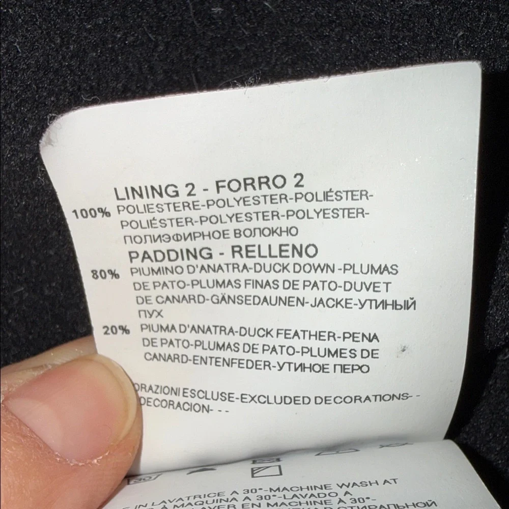 Cozy Black Kids Padded Joggers - Picture 5 of 9